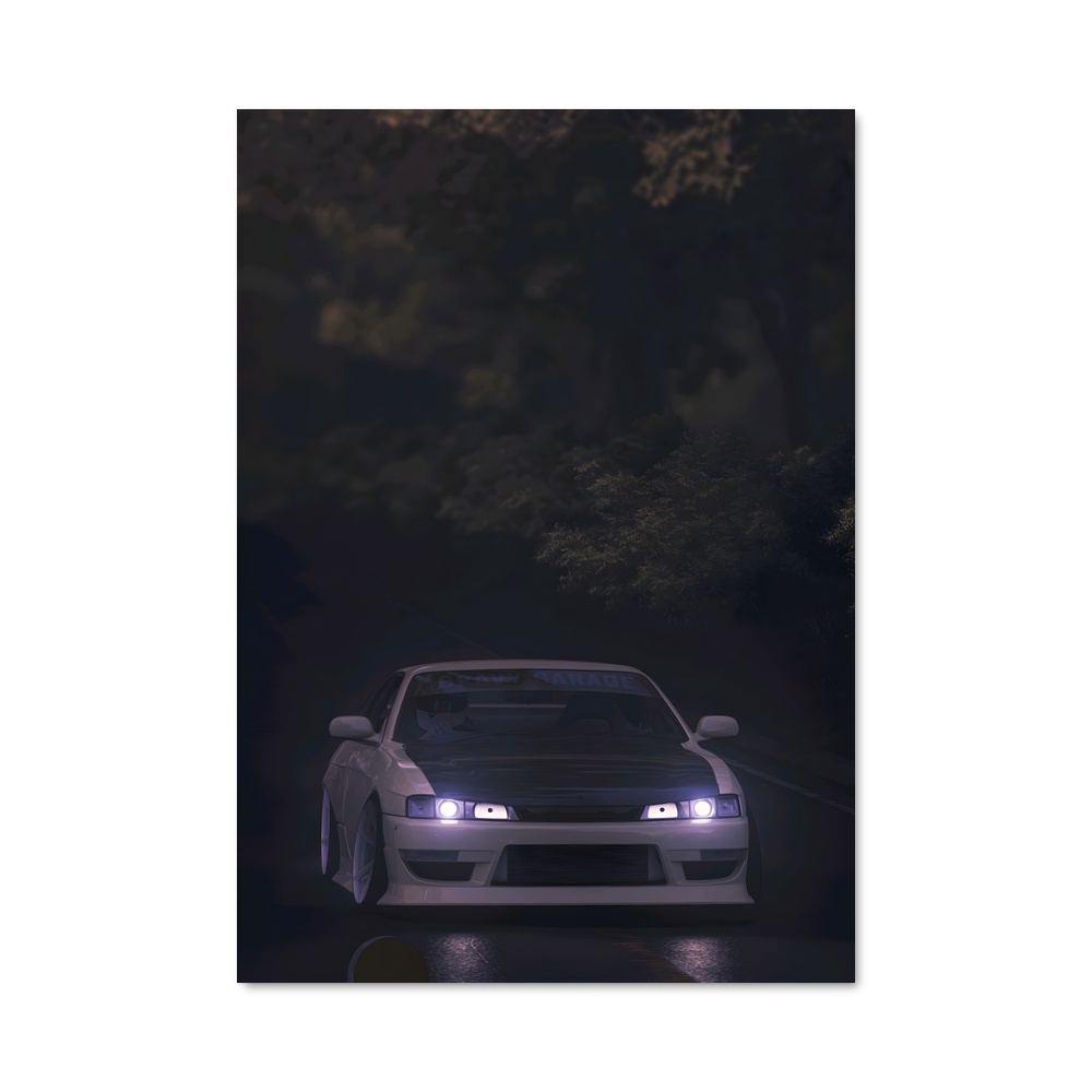 Poster Élégance de Silvia